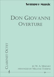 Don Giovanni Overture Clarinet Octet cover Thumbnail